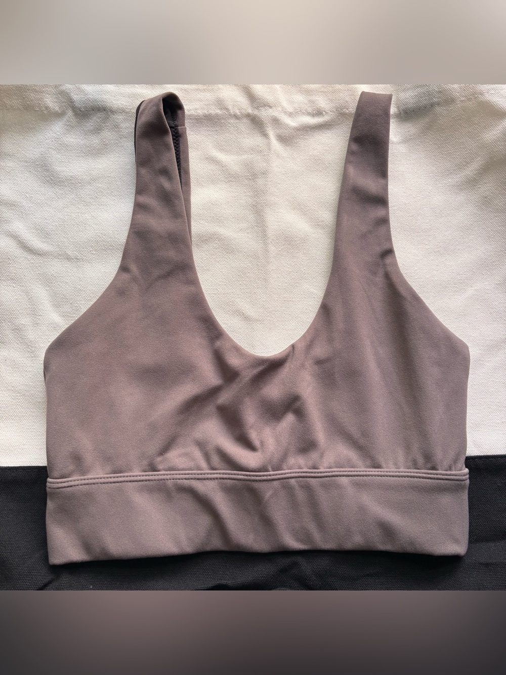 Varley Scoop Sports Bralette - Taupe